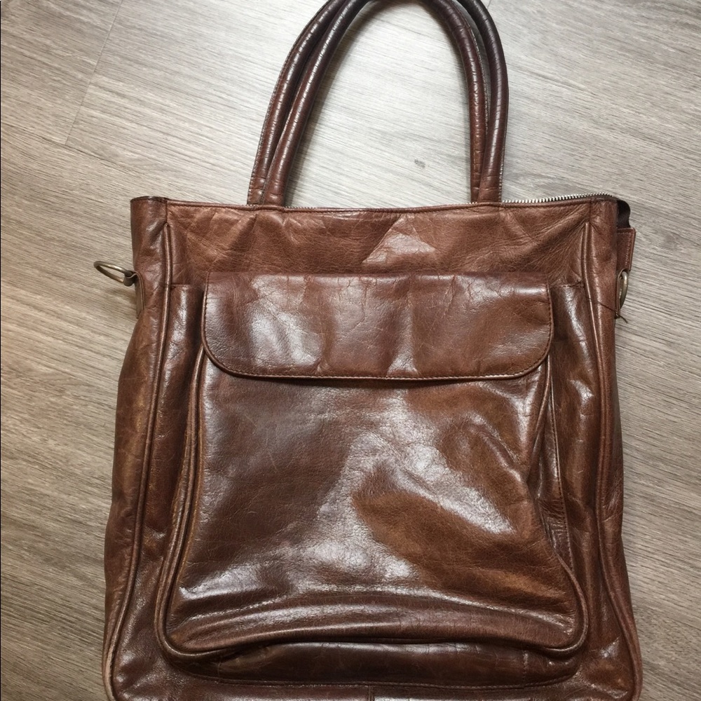 Latico Genuine Wax treated Leather Totes Bag